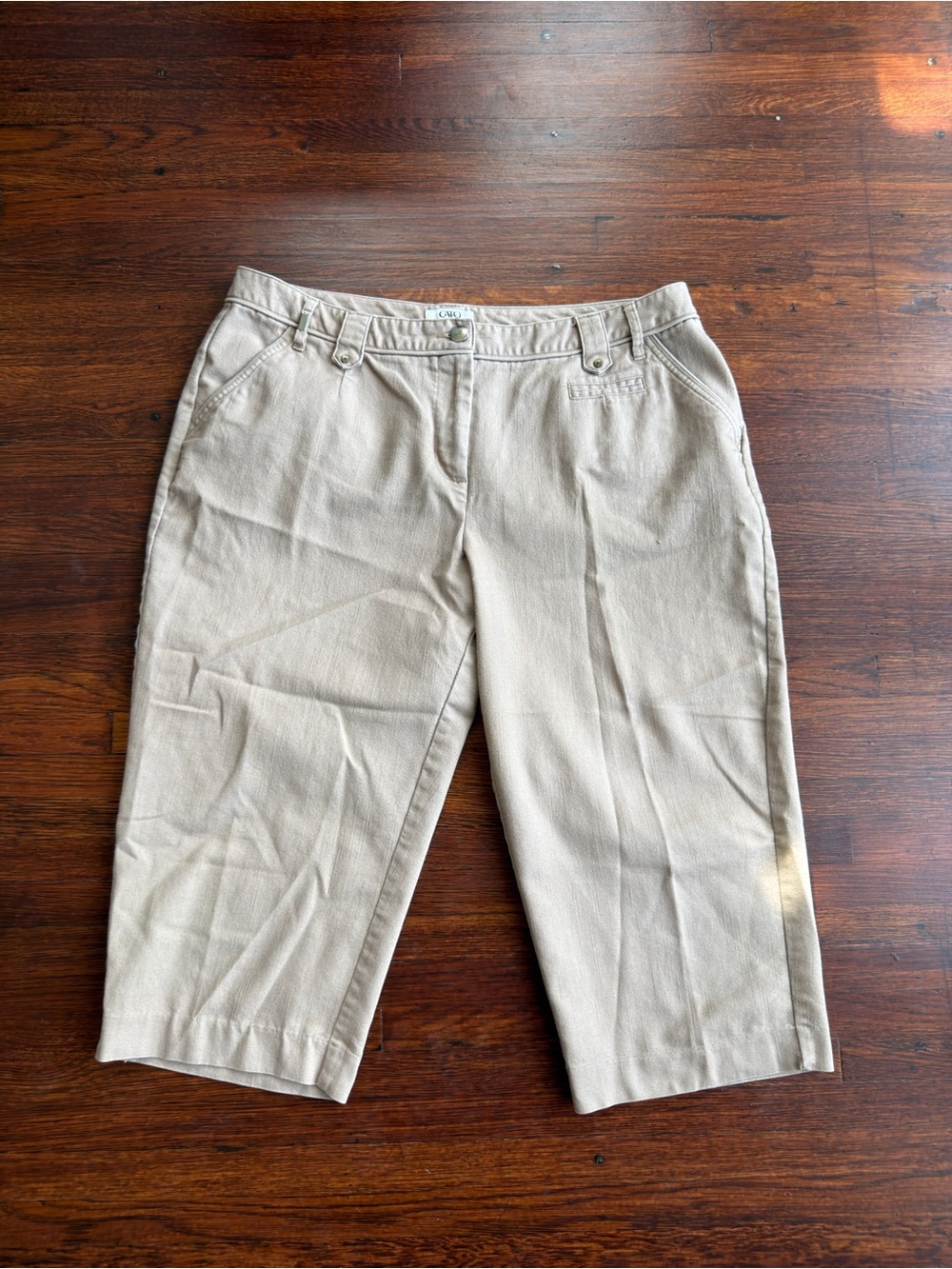 Cato Beige Khaki Capris